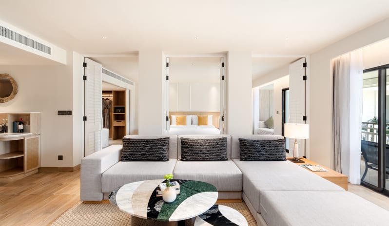 SAii Laguna Phuket Lagoon View Suite Layout